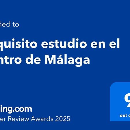 Exquisito Estudio En El Centro De 马拉加 外观 照片